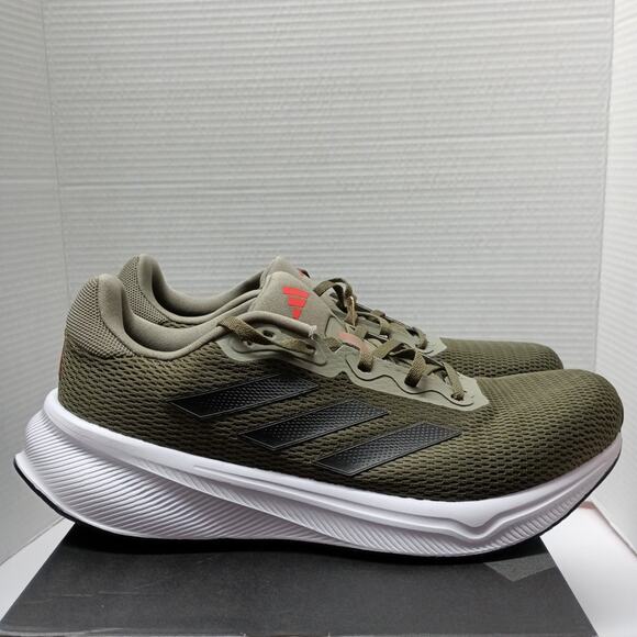 Adidas Response Running Shoes Men\'s Size 10.5 Olive Strata NEW main image 6